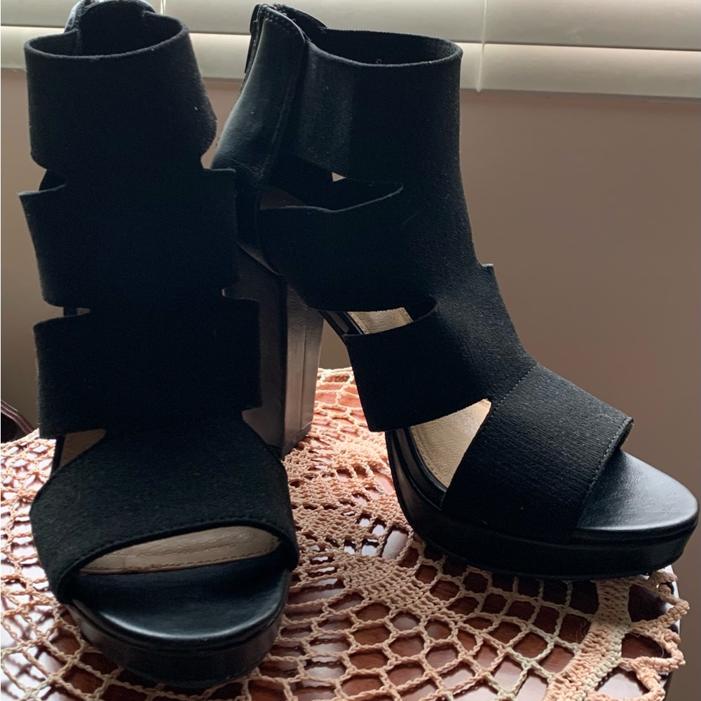 “REPORT” Black High Heels  Size 7.5   NWT - Picture 4 of 9